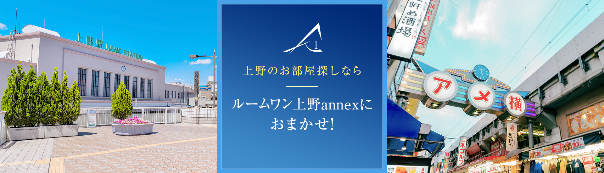 上野駅を中心に賃貸物件を探すなら株式会社ルームワン 上野annex3枚目の画像
