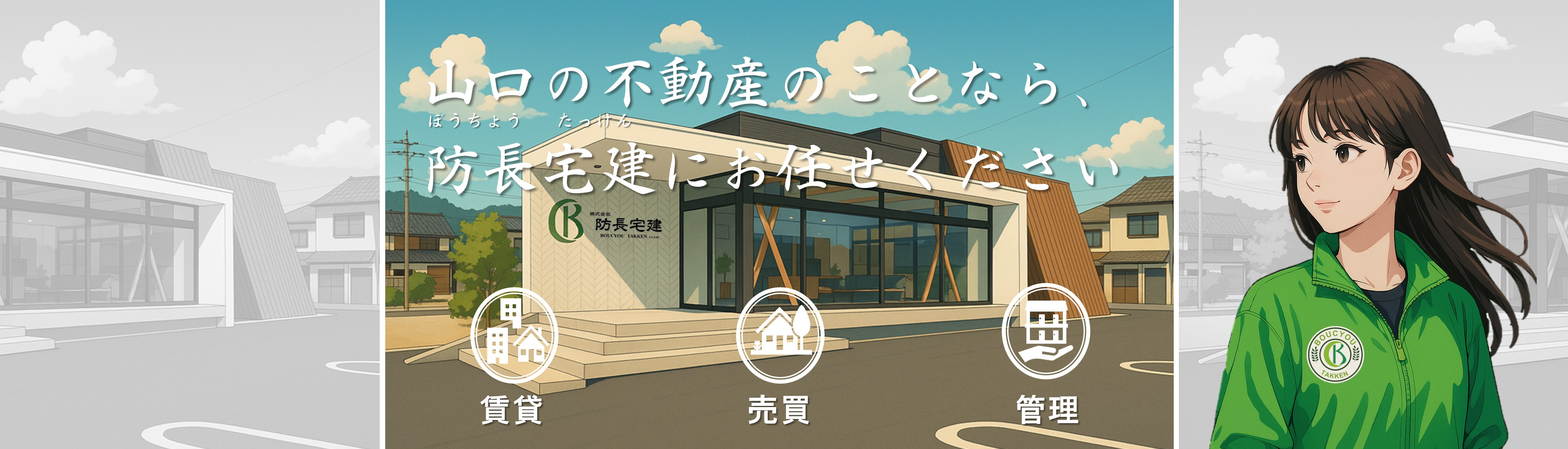 山口市の不動産｜県大生の新生活を応援！株式会社防長宅建5枚目の画像