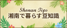 湘南で暮らす豆知識