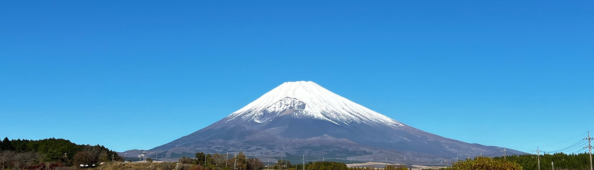 裾野市の富士山